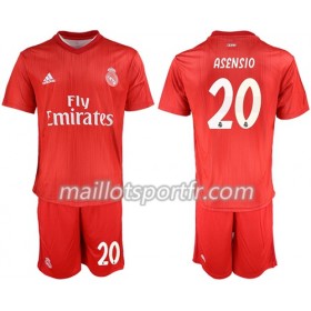 Maillot de Foot Real Madrid Asensio 20 Enfant Troisieme 2018/19